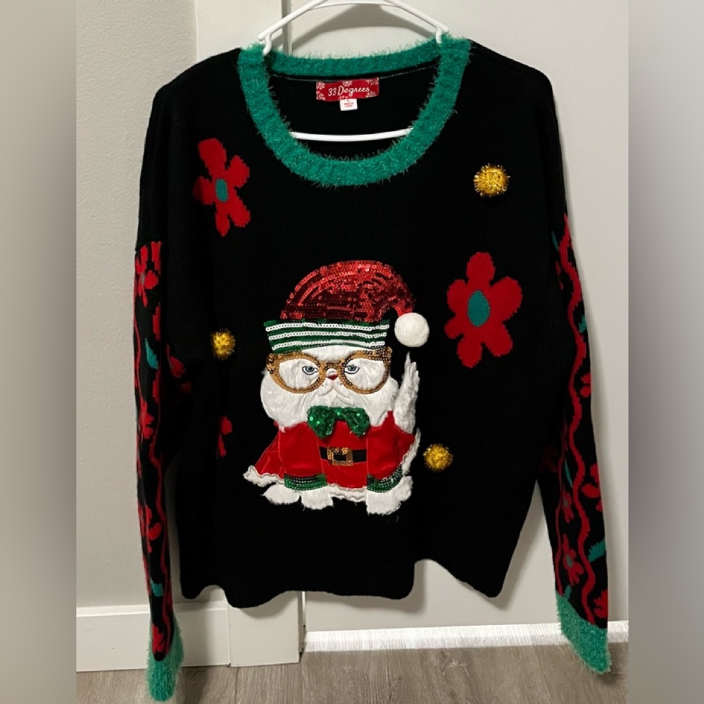 Women Christmas sweater size L